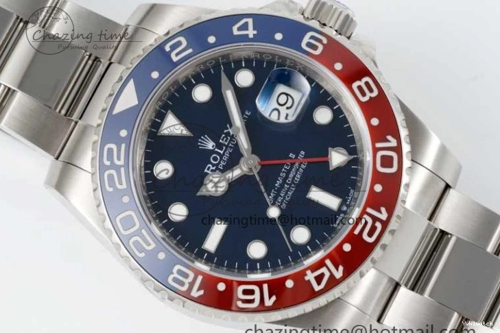 Blue CHS Edition Steel Red APSF Ceramic Dial II GMT-Master 904L 126719 Best BLRO Blue VR3285 1:1 0518